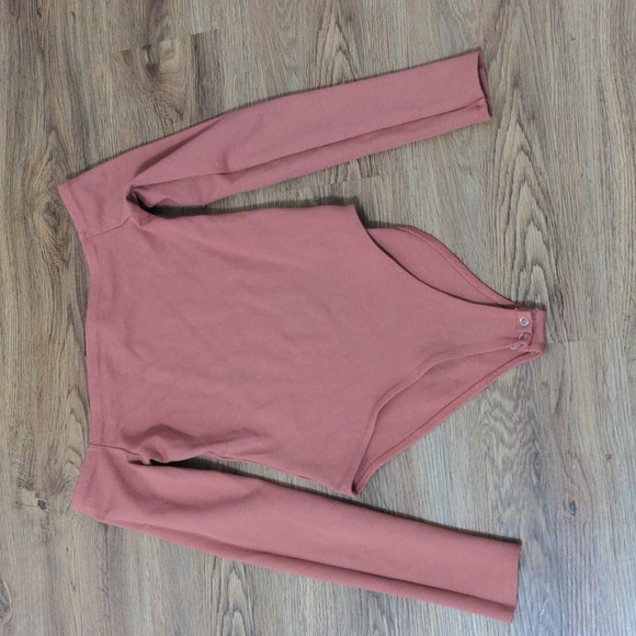 Forever 21 Tops - Forever 21 - Long Sleeve Pink - Size Small - Bodysuit
